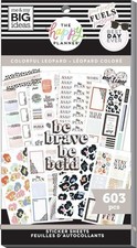 Happy Planner Sticker Pack Colorful Leopard Edition 603 Pieces