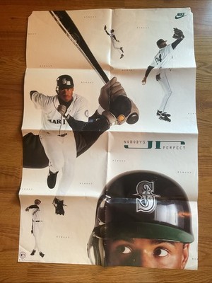 ヴィンテージポスター☆NIKE☆ Ken Griffey Jr.☆貴重未使用品☆ Vintage Ken Griffey Jr Nike poster Nobody's Perfect Full Size 1994