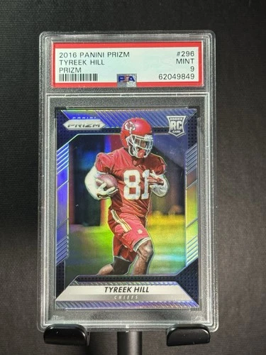 2016 Panini Prizm - Rookie Tyreek Hill #296 Silver Prizm (RC)