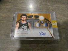 2025/26 Topps Three 3 Basketball Walter Clayton Jr. /25 Rookie 3 Patch Auto Jazz