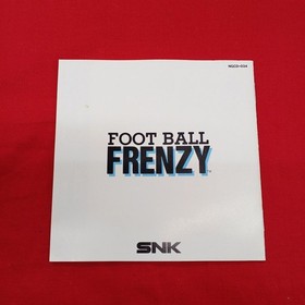 SNK Football Frenzy Neo Geo CD Game Retro Arcade Action