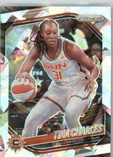 2025 Panini Prizm WNBA #3 Tina Charles Ice Prizms