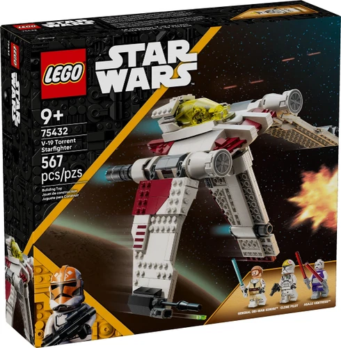 LEGO Star Wars: V-19 Torrent Starfighter (75432) (No Minifigures) (No Box)