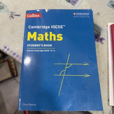 Cambridge IGCSE Maths Student s Book (Collins Cambridge IGCSE) - Pearce, Chris