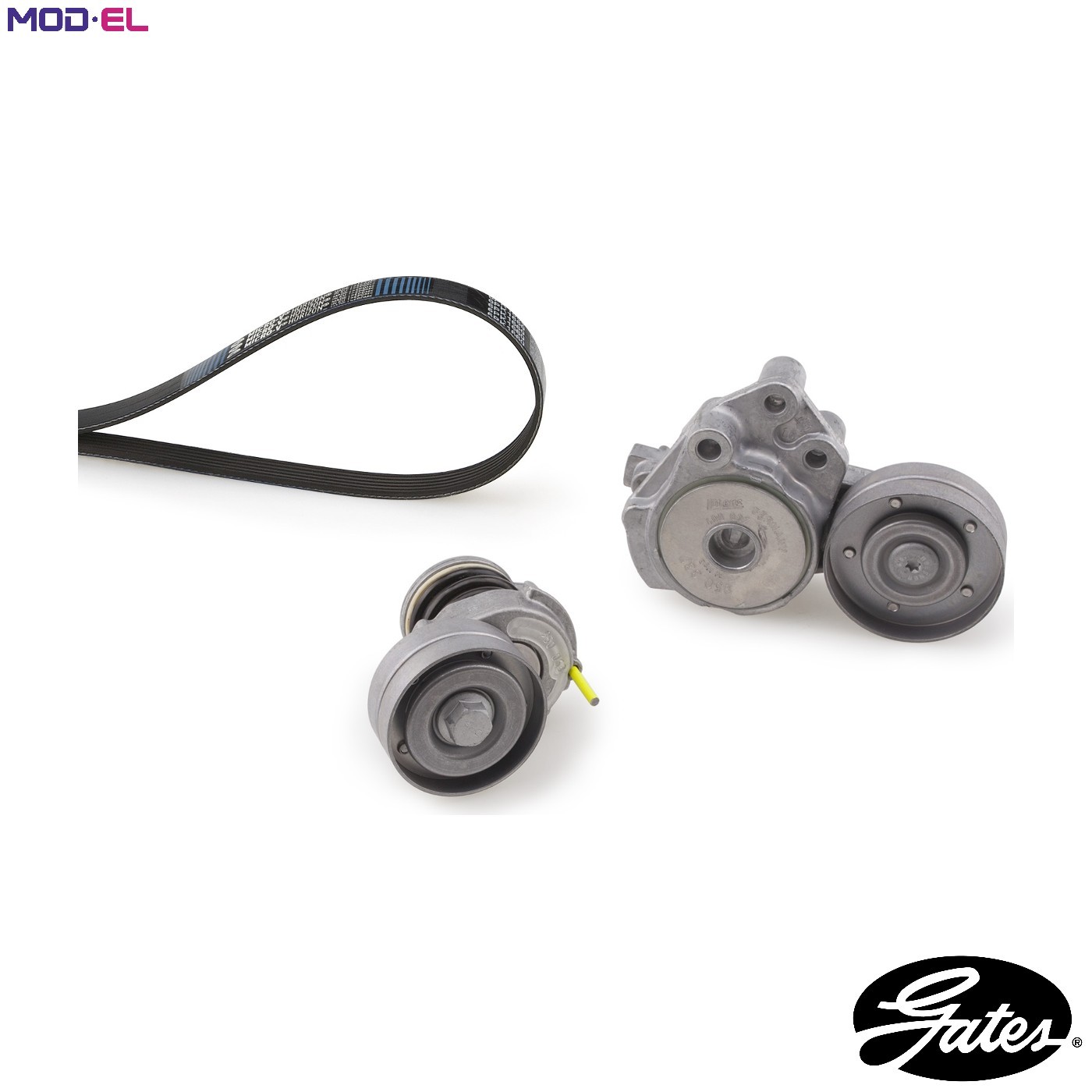 GATES K096PK1700 V-Ribbed Belt Set for AUDI,SEAT,SKODA,VW - Image 7