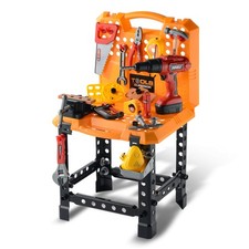Kids Tool Bench with Realistic Kids Drill 82pcs Toddler Tool Set