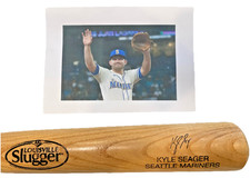 Kyle Seager Autograph MLB Seattle Mariners Louisville Slugger Maple 30
