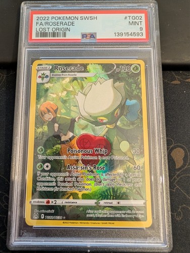 Roserade graded PSA 9 for sale on eBay