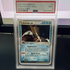 2003 POKEMON EX SANDSTORM #97 KABUTOPS EX-HOLO PSA 9 on eBay