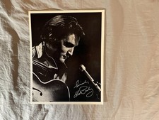 1970 Elvis Presley In Person International Hotel Las Vegas Promo 8 X 10 Photo