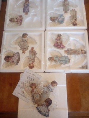 14 VTG Bradford Editions Heaven s Little Angels  Ornaments  Easter, Christmas!!