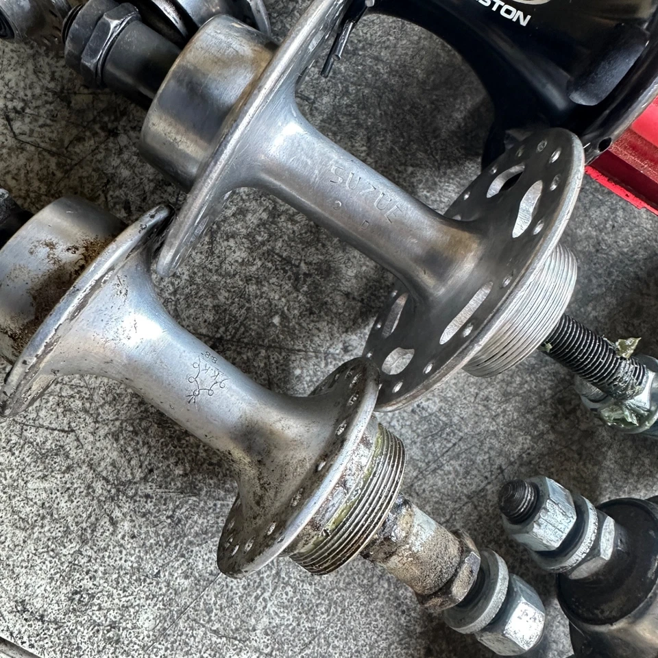 Grande Lote de Cubos de Bicicleta Vintage - Maillard, Joytech, Sunshine, Shimano PARA PEÇAS - Imagem 3 de 4