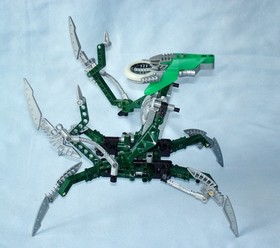 Lego Bionicle Warriors 8622 NIDHIKI the Dark Hunter - Complete 2004 set&nbsp;