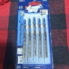 Bosch T118B High Speed Stalowe brzeszczoty do metalu T-Shank 11-14 TPI 5-pak