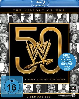 The History of WWE - 50 Years of Sports Entertainment ZUSTAND SEHR GUT
