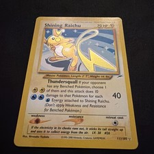 Shining Raichu for sale | eBay