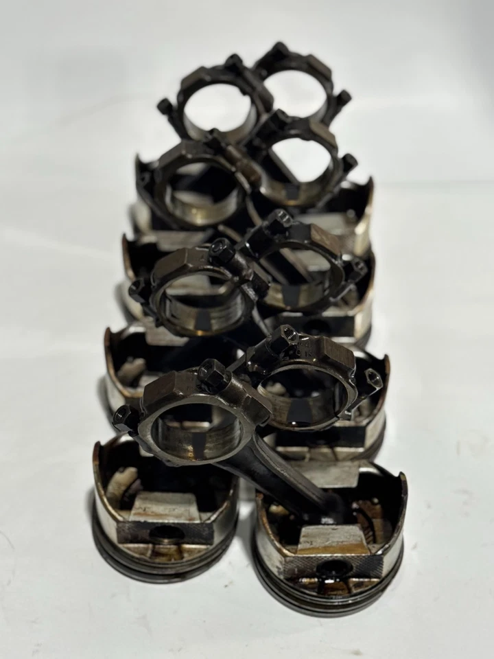 1990 GMC / CHEVY C / K 1500 2500 350 5.7L V8 STOCK SIZE PISTONS & RODS USED - Image 4 of 4