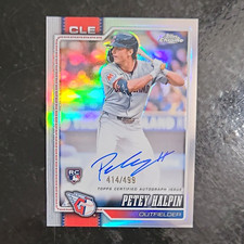 Petey Halpin Chrome 2026 /499 Auto