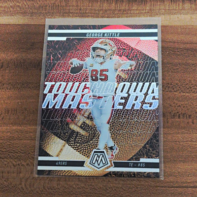 Panini 2025 Panini Mosaic George Kittle Touchdown Masters 49ers NFL #14