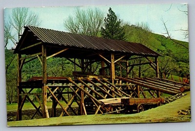 Postcard 1960s Coloma, CA Sutter's Saw Mill Gold Discovery Site