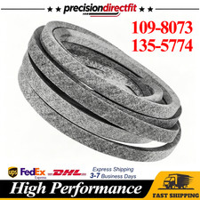 For Exmark Lazer Z AS X Serie 60"Deck Mowers Fiber Belt 109-8073 135-5774 Gray