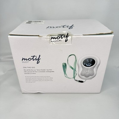 Motif Duo Double Electric Breast Pump On the Go With Hands-Free Pumping Bra￼NEW