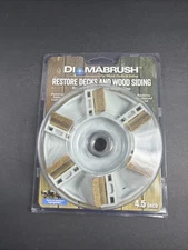 DIAMABRUSH Wood Deck and Wood Siding Restore Tool 4-1/2 in. Brand New