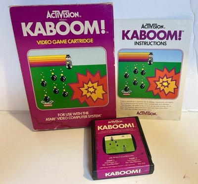 Kaboom! (Atari 2600) CIB Activision