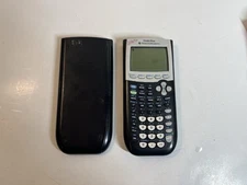 Texas Instruments TI-84 Plus Graphing Calculator w Cover Tested Working