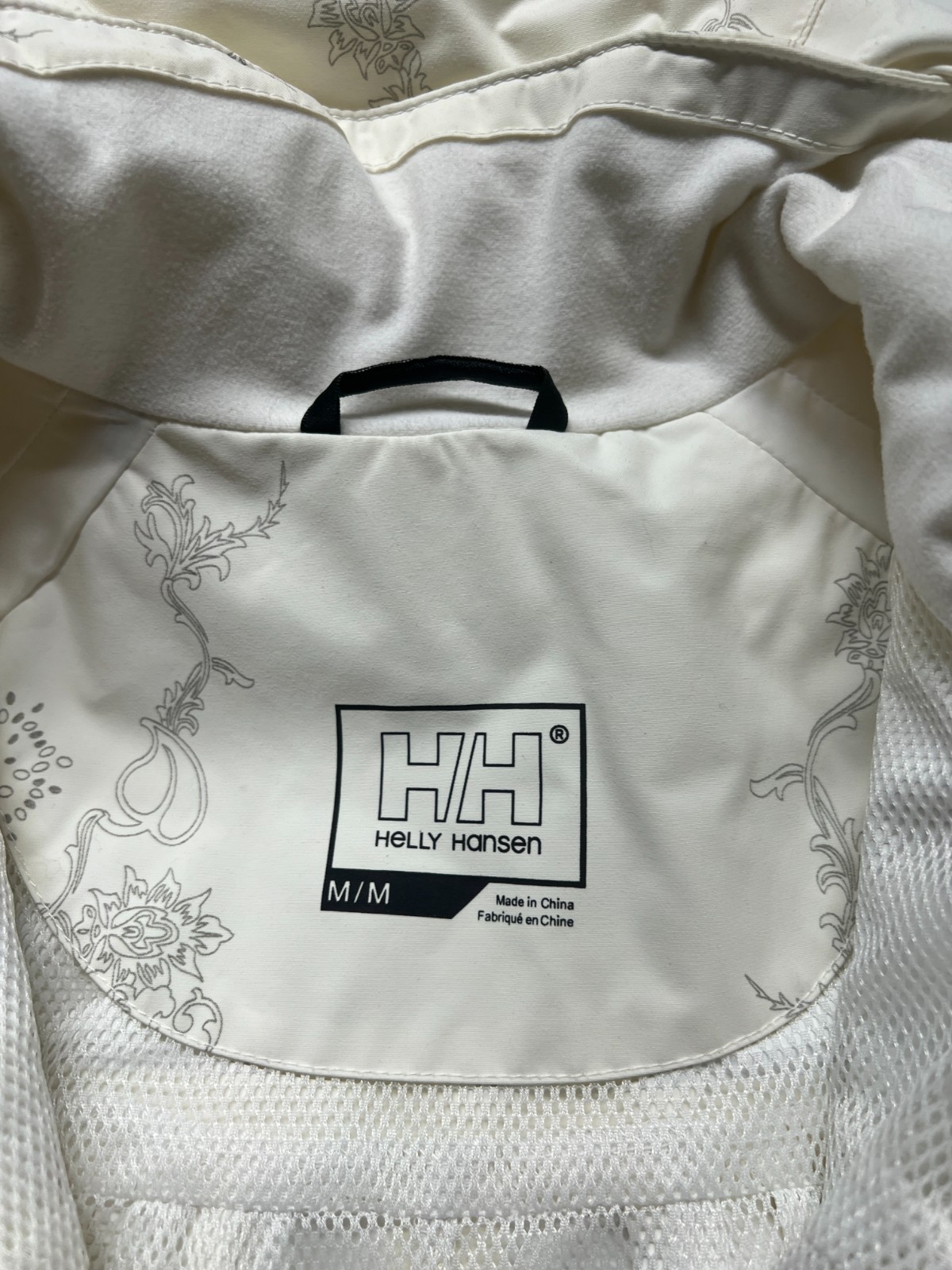 Helly Hansen Waterproof Rain Jacket White Full Zi… - image 5