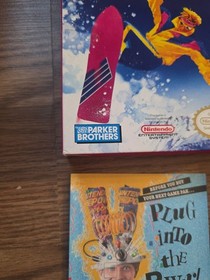 HEAVY SHREDDIN&rsquo; Snowboarding Video Game NES (Nintendo 1990) Complete CIB