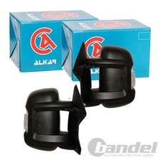 2X ALKAR AUßENSPIEGEL WEITWINKEL passend für CITROËN JUMPER FIAT DUCATO PEUGEOT 