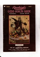 1941 Rawleigh's Good Health Guide Cookbook – Freeport, Il – 32 Pages Complete