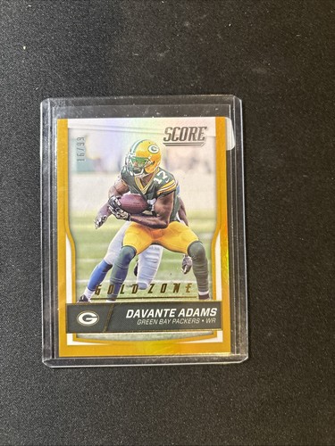 Davante Adams #123 2016 Panini Score card