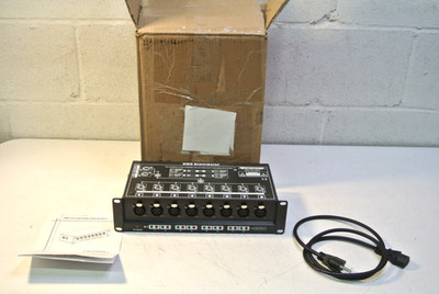 DMX 512 Distributor Splitter Light Signal Amplifier Splitter 8 Way DMX Distribut