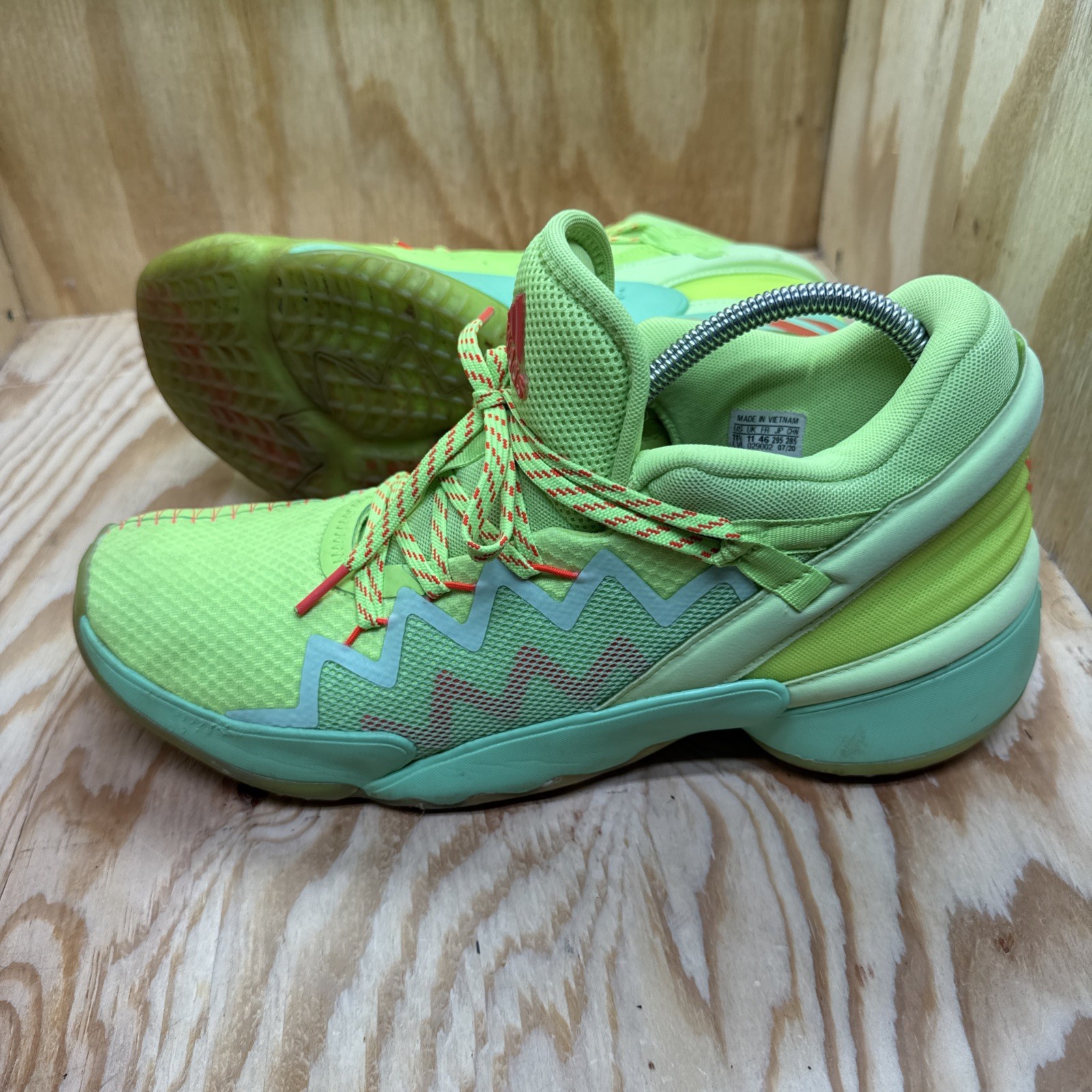 Adidas D.O.N. Issue #4 Spidey Sense Basketball Shoes Marvel Men’s 11.5