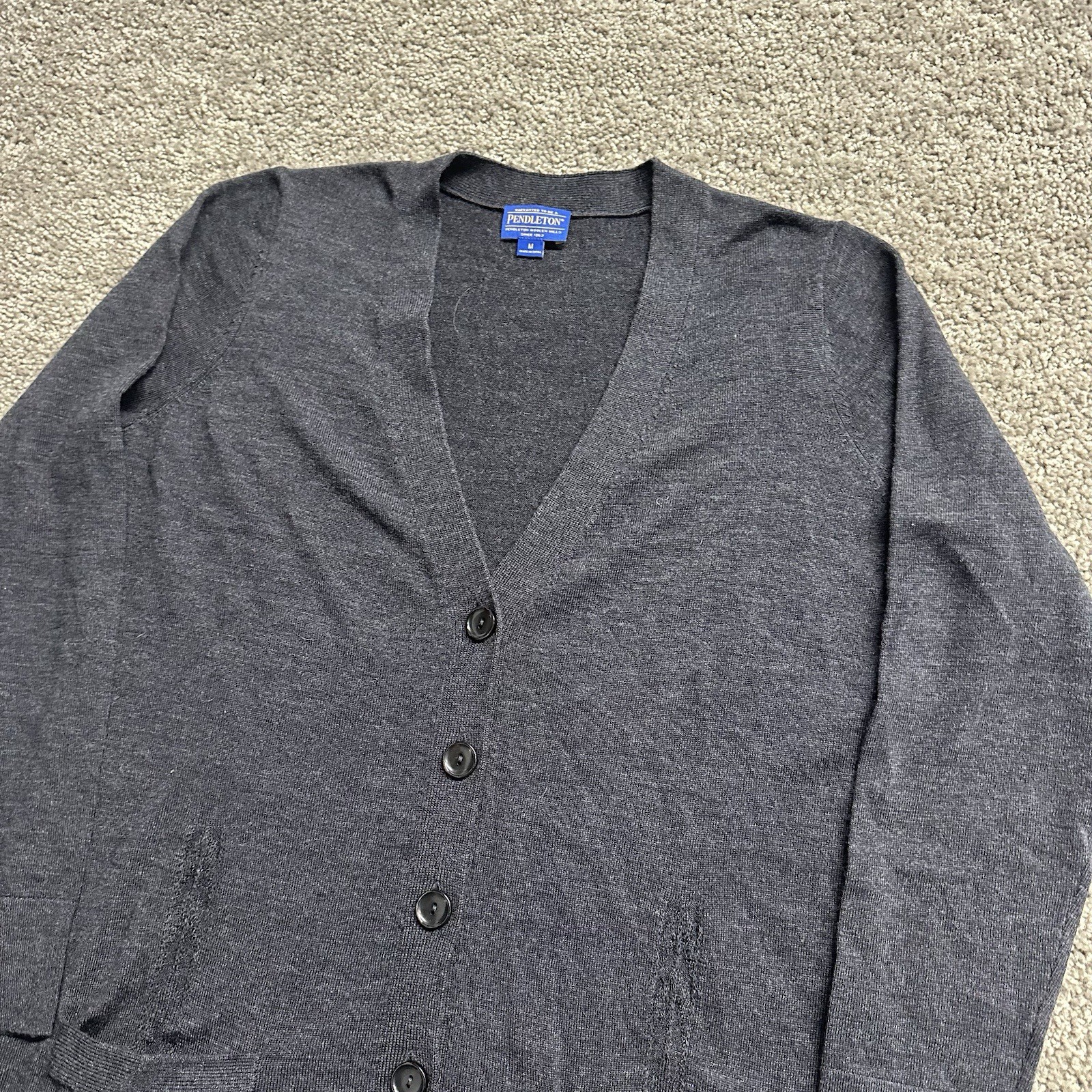 Pendleton Men's Long Sleeve Pullover Cardigan Swe… - image 4