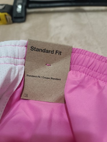 Girls Pink & White M Nike Dri-Fit Standard Fit Running Shorts - Picture 5 of 5