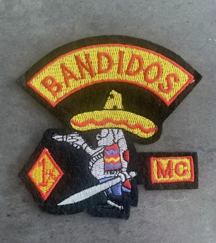 Bandidos Patch Aufnäher MC 1%er Rocker Club Support NEU - Picture 2 of 4