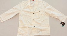Gen Flex white dickies lab coat