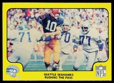1978 Fleer Team Action SET-BREAK #52 Rushing the Pass EX or Better, (HUCK'S)