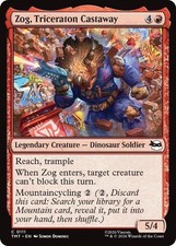 MtG Zog, Triceraton Castaway C 0111 Teenage Mutant Ninja Turtles Common Foil