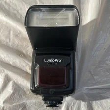 Lumopro Lp120 Quad Sync Camera Flash New Old Stock With Case