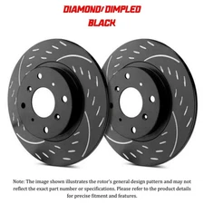 Front Disc Brake Rotor Set for 2020-2023 Chevrolet Camaro LT