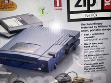 Iomega 100MB External Zip Drive Parallel Port 10919 New OPEN BOX tested Works Pe