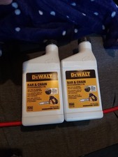 2 Pack DEWALT Bar & Chain Oil Lubricant 16 fl oz Premium Performance