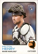 2022 Topps Heritage High Number - Payton Henry #656 (RC)