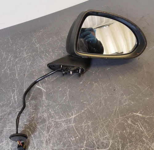2014 VAUXHALL Corsa D 1.4 Auto RIGHT SIDE MIRROR 46-843-5664 E1020873 Black GBG