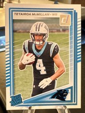 2025 Donruss Tetairoa Mcmillan Rated Rookie Carolina Panthers Arizona Wildcats