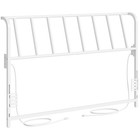 Queen Size Headboard Only, Metal Headboard with 2 Power Strips, 95 Degrees Re...